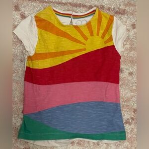 Little Bird Rainbow Sun Shirt 3/4
